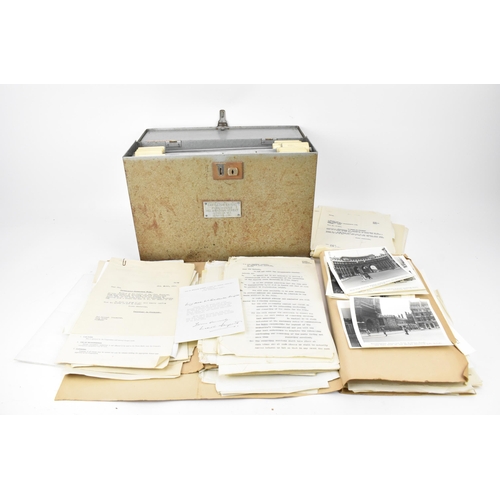 272 - A filing case containing original 1953 film related ephemera for the Technicolor Coronation film 'A ... 