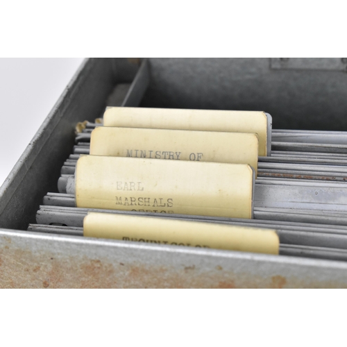 272 - A filing case containing original 1953 film related ephemera for the Technicolor Coronation film 'A ... 