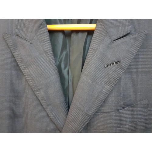 Tom Ford-An O'Connor gent's navy cotton and silk blend suit jacket, never  worn (bearing tailor's rem