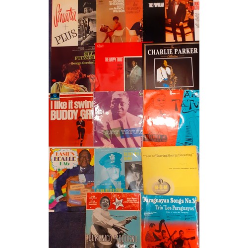 172 - A quantity of 1950's-1970's Jazz and Swing LP's and long-playing records to include Art Tatum, buddy... 