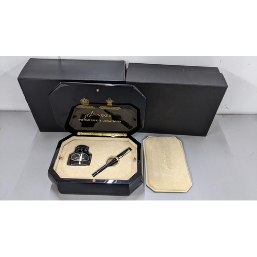 A Parker Duofold Lucky 8 Limited Edition for Parker's 120th