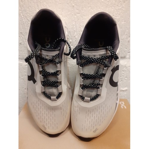 153 - CloudMonster-A pair of ladies white and grey trainers, UK size 5.5 in original box.
Condition:Lightl... 