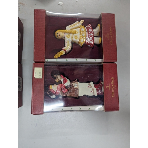 A collection of six Villeroy and Bosh boxed 'Scandinavian