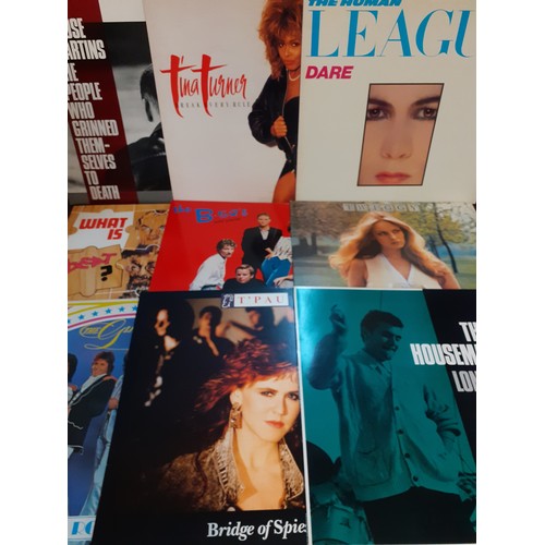 275 - A quantity of LP's, mainly 1980's to include Alison Moyet, Bryan Ferry, Eurythmics, Elo, The Pretend... 