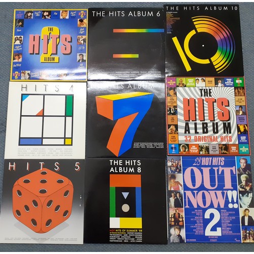 285 - A quantity of 'Now That's What I call Music' LP compilation albums comprising numbers 1-14, 20, 22 a... 