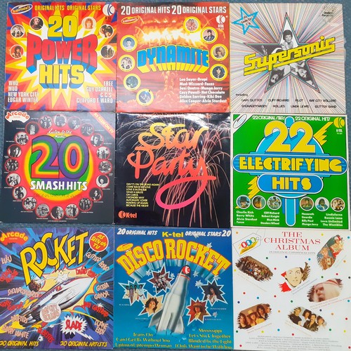 285 - A quantity of 'Now That's What I call Music' LP compilation albums comprising numbers 1-14, 20, 22 a... 