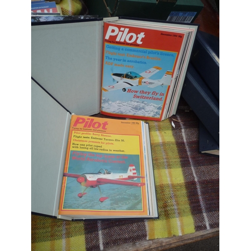 350 - Assorted Magazines mainly History of Aviation related material of approx. 60 Pilot magazines from th... 