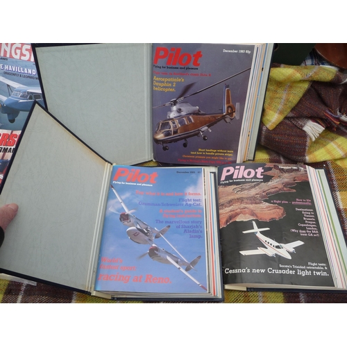 350 - Assorted Magazines mainly History of Aviation related material of approx. 60 Pilot magazines from th... 