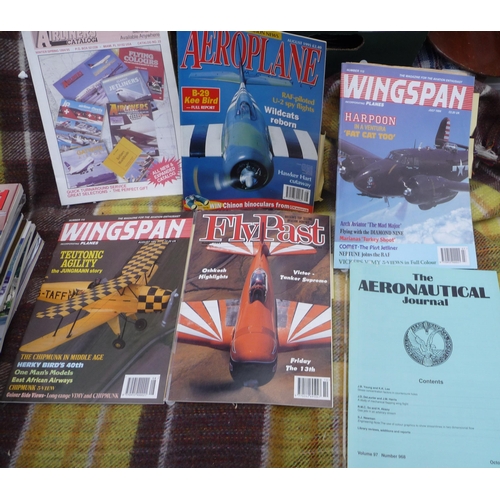 350 - Assorted Magazines mainly History of Aviation related material of approx. 60 Pilot magazines from th... 