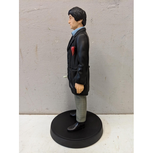 371 - A BBC Underground Toys Dr Who (Patrick Troughton) resin model on a circular base, in original box
Lo... 