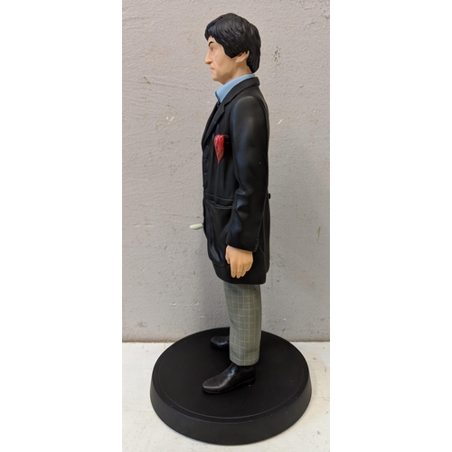 371 - A BBC Underground Toys Dr Who (Patrick Troughton) resin model on a circular base, in original box
Lo... 