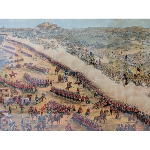 385 - Victorian prints Omdurman - The First Battle, 6.30am and Battle of Omdurman September 2 1898, each i... 