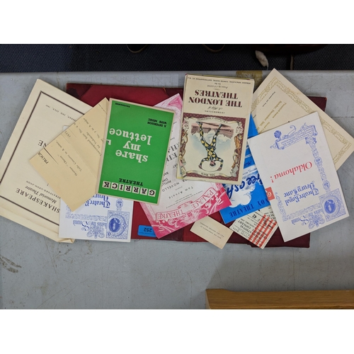 504 - A collection of theatre programmes to include Theatre Royal, Dury Lane, Carrick Theatre, Palace Thea... 