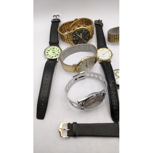 108 - Wristwatches to include a Huntana, trench watch, automatic, Excalibur, Mondaine, and others Location... 