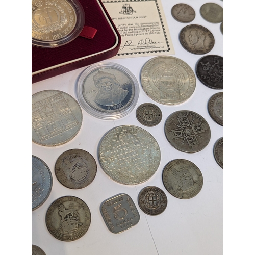 403 - Mixed coins - a collection of early 20th century British florins, shillings, sixpence and threepence... 