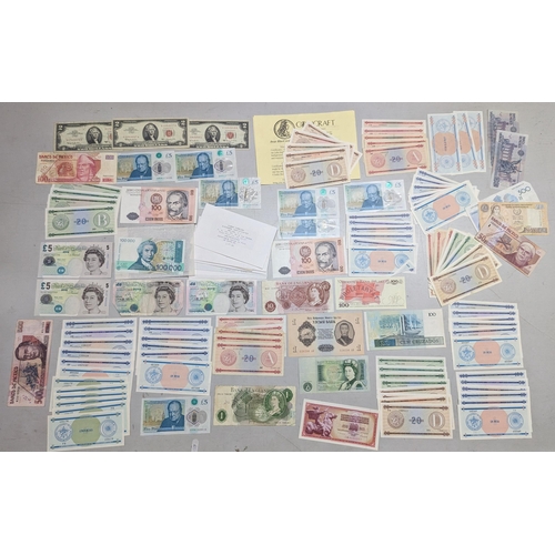 488 - Banknotes - a large collection of Cuban Foreign Exchange banknotes 1-100 Peso. British examples to i... 