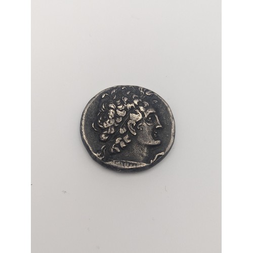 476 - Late 19th/early 20th century Electrotypes and re-strike Ancient Greek, Ptolomaic coins to include Al... 