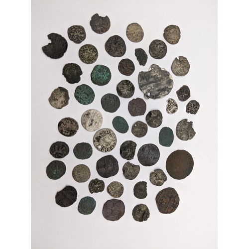 482 - Continental Hammered coins to include Crusader examples, rampant lions and long cross types
Location... 