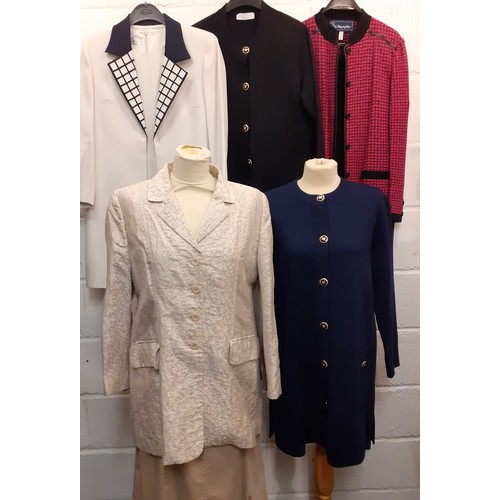 62 - A quantity of mainly late 20th Century ladies clothing to include Grazia, Gerry Weber, Condici, Pete... 