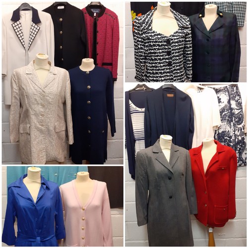 62 - A quantity of mainly late 20th Century ladies clothing to include Grazia, Gerry Weber, Condici, Pete... 