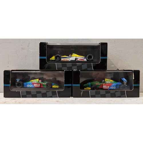 132 - A collection of 14 Onyx model F1 190 cars to include elf mobil and others, Williams FW15 limited edi... 