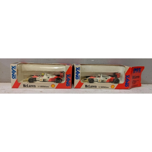 133 - Four boxed A/F F1 model cars to include Mclaren and Lotus
Location:5.3