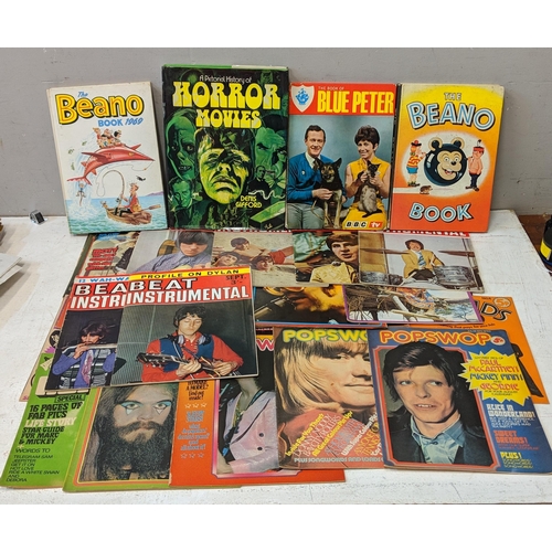 136 - A quantity of 1970's and 1980's music magazines to include Beat Instrumental, Disco 45 Popswop and o... 