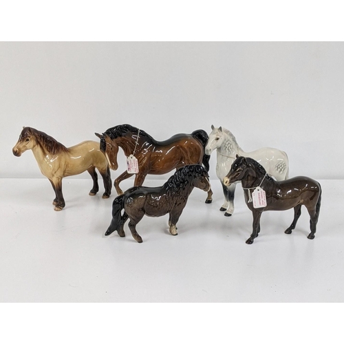 333 - A Group of Beswick horses to include Beswick 2689 brown bay and others
Location:7.3