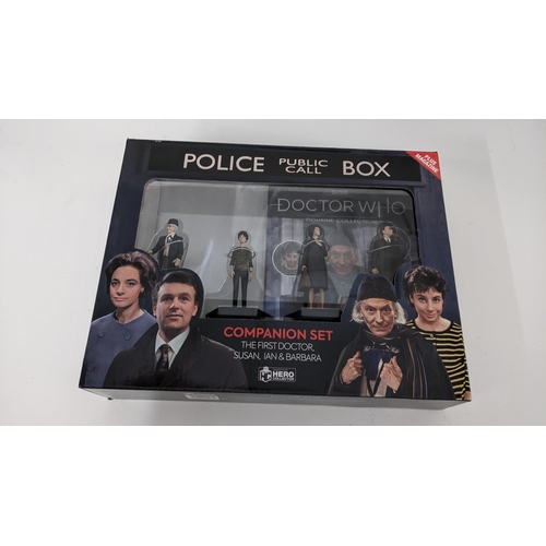 360 - Doctor Who - a collection of six Eaglemoss Companion sets, figurine collections to include The First... 