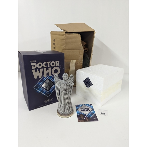 361 - Doctor Who - Robert Harrop, Weeping Angel, limited edition hand painted figurine 178/750, boxed with... 