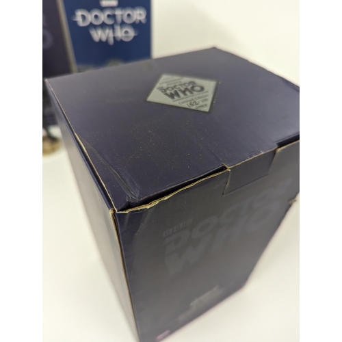 362 - Doctor Who - Third Doctor (John Pertwee) - a group of four boxed Harrop limited edition hand painted... 