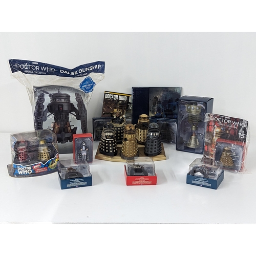 364 - Doctor Who - Daleks - a group of Doctor Who Eaglemoss figure collection Daleks to include The Good D... 