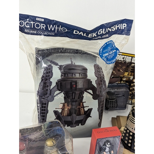 364 - Doctor Who - Daleks - a group of Doctor Who Eaglemoss figure collection Daleks to include The Good D... 