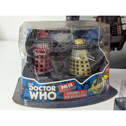 364 - Doctor Who - Daleks - a group of Doctor Who Eaglemoss figure collection Daleks to include The Good D... 