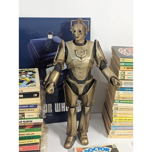 365 - Doctor Who - a mixed collection of memorabilia to include story books, Figure Collection magazines a... 