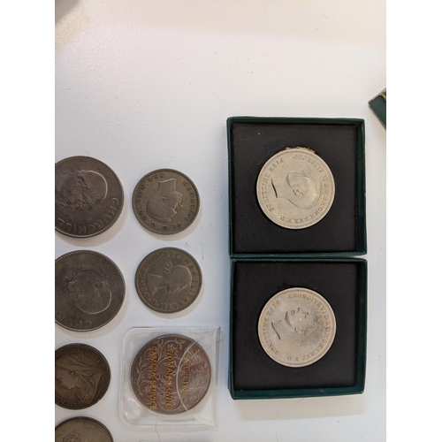 394 - Collectables to include commemorative, Victorian and later coins and dress shirt set
Location:CAB