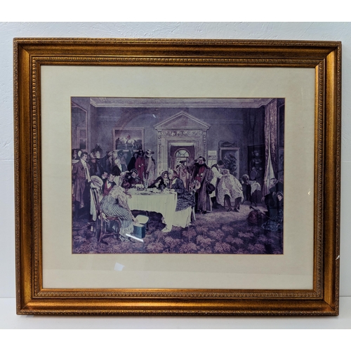 403 - Prints to include late 20th century examples of Victorian artists, Charles Cundall - Henley Regatta ... 