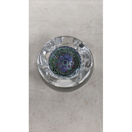 77 - A Whitefriars millefiori art glass paperweight
Location:1.1