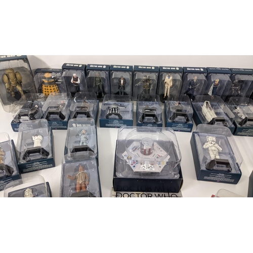 357 - Doctor Who - A collection of 30 boxed Eaglemoss figures to include Second Doctor, White Civil War Da... 