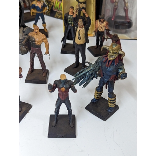 387 - The Classic Marvel Figure Collection, a group of mixed figures A/F to include MODOK, Elektra, Nick F... 