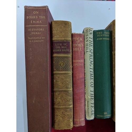 430 - Books to include first editions, Lady Willoughby 1845, Trilby, Mr Buffin A Memoir of The Reverend Sy... 