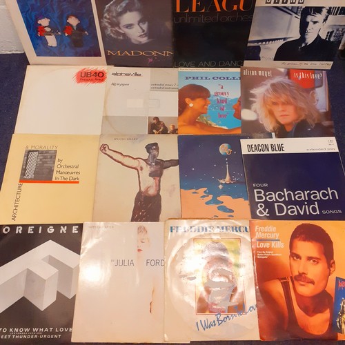 186 - A large quantity of mainly 1980's LP's and 12