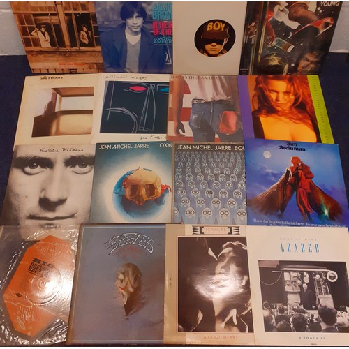 186 - A large quantity of mainly 1980's LP's and 12