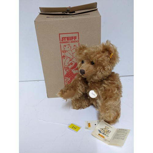 212 - A boxed Steiff Classic Series teddy bear Location:BWR