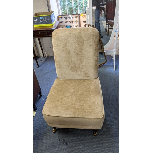 441 - A modern Laura Ashley beige upholstered chair
Location:LAB