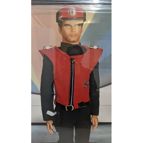 353 - Gerry Anderson Capt Scarlet poster - framed and glazed, date 1989, 37 in x 28 in
Location:BWR