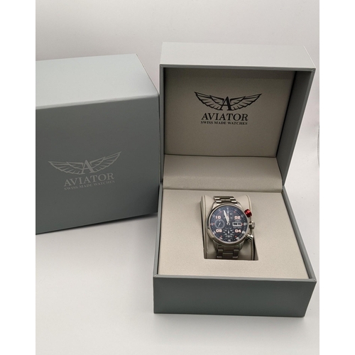 63 - An Aviator professional automatic gents wrist watch boxed
Location:A4M