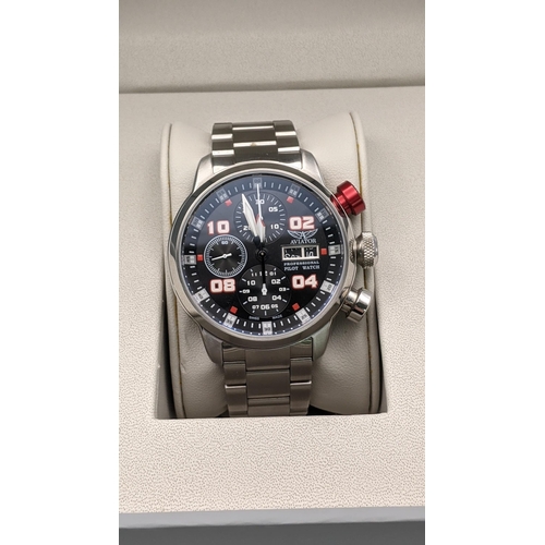 63 - An Aviator professional automatic gents wrist watch boxed
Location:A4M