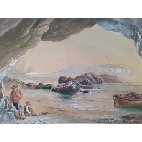 362 - A quantity of late 19th and 20th Century watercolours and oils to include a frameless oil on board o... 