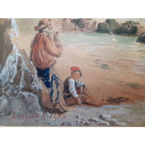 362 - A quantity of late 19th and 20th Century watercolours and oils to include a frameless oil on board o... 